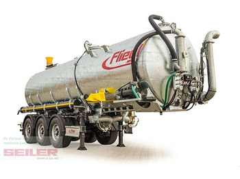 Fliegl STF 27.500 Truck-Line Dreiachs 27,5m³ - Fekálny náves: obrázok 1