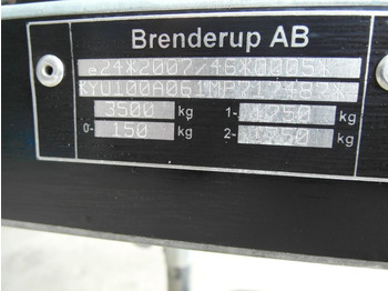 Brenderup Premiun 303500-SRX Bootsanhänger 3500 KG,Boot 9m  - Iné stroje: obrázok 3