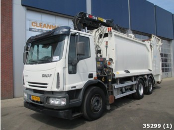 Ginaf C 3127 N with Hiab 21 ton/meter crane - Auto na odvoz odpadu