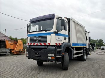 Auto na odvoz odpadu MAN H7OPM2B 4x4 garbage truck mullwagen: obrázok 1