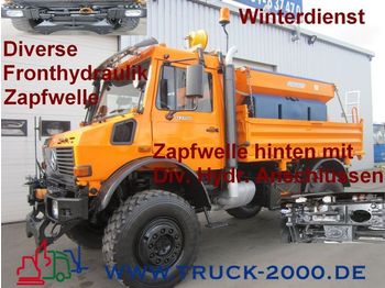 UNIMOG U 2150 Winterdienst Div Zapfwellen + Hydraulik - Zametacie vozidlo