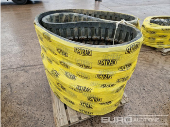  Unused Rubber Track to suit Kubota KX080-4 (2 of) - Pásy