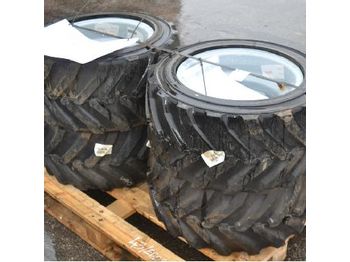  Tyres to suit Genie Lift (4 of) c/w Rims - Pneumatika