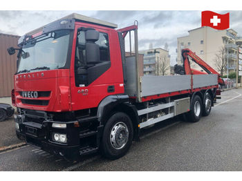 Valníkový/ Plošinový nákladný automobil Iveco Stralis 260S420   6x2: obrázok 1