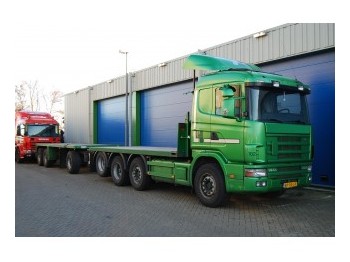 Scania 144/460 8x2 - Kontejnérový podvozek/ Výměnná nástavba