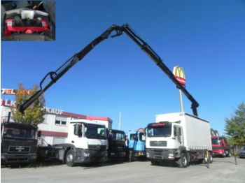 Valníkový/ Plošinový nákladný automobil MAN TG-A 26.440 Pritsche Heckkran 29m/t+Jib+Funk: obrázok 1