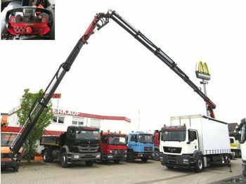 Valníkový/ Plošinový nákladný automobil MAN TG-S 26.360 6x2-2 BL Pritsche Heckkran Palfinge: obrázok 1