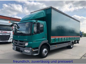 Plachtové nákladné vozidlo Mercedes-Benz *ATEGO 1224*PR.PL*EURO 5*MBB BÄR 1,5 TON*AHK*: obrázok 1