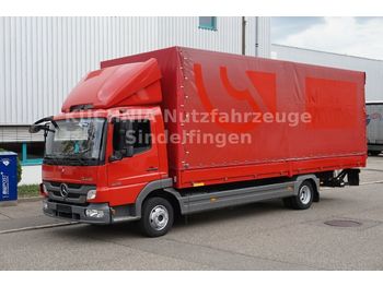 Plachtové nákladné vozidlo Mercedes-Benz Atego 818L Pritsche 7,22m Plane LBW Klima Luftge: obrázok 1
