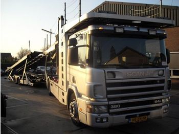 Scania sc114-380 euro 3 ret - Nákladné vozidlo na prepravu automobilov