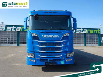 Scania R660 V8, Palfinger PK 23002 SH, Liftachse  - Auto s hydraulickou rukou, Valníkový/ Plošinový nákladný automobil: obrázok 2