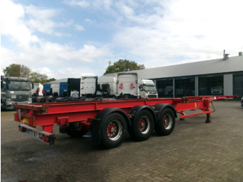 Asca 3-axle container trailer 20-40-45 ft + hydraulics - Náves preprava kontajnerov/ Výmenná nadstavba: obrázok 4