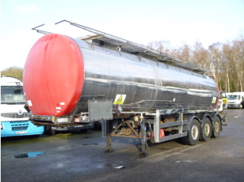Clayton Chemical tank inox 30.4 m3 / 1 comp + pump - Cisternový náves