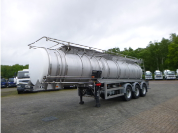 Crossland Chemical tank inox 22.5 m3 / 1 comp / ADR 08/2019 - Cisternový náves