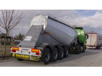EMIRSAN 4 Axle Cement Tanker Trailer - Cisternový náves