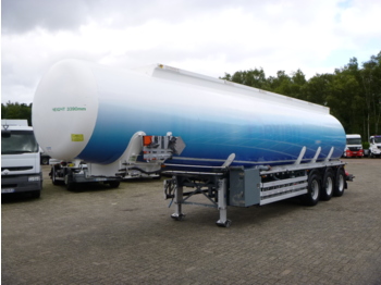 Cisternový náves na prepravu palivo Feldbinder Fuel tank alu 42 m3 / 6 comp + pump: obrázok 1