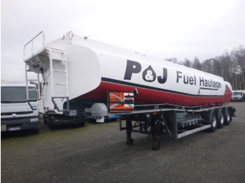 Cisternový náves na prepravu palivo Heil / Thompson Fuel tank alu 38 m3 / 5 comp + pump: obrázok 1