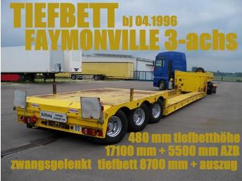 Faymonville FAYMONVILLE TIEFBETTSATTEL 8700 mm + 5500 zwangs - Náves podvalník