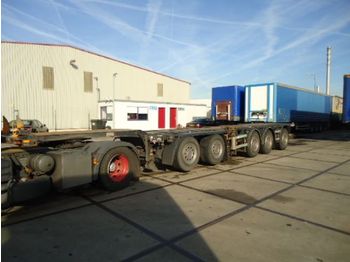 D-TEC 5-Axle combi trailer - CT 53 05D - 53.000 Kg - Náves preprava kontajnerov/ Výmenná nadstavba