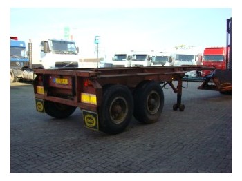 Netam-Freuhauf open 20 ft container chassis - Náves preprava kontajnerov/ Výmenná nadstavba