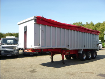 Wilcox Tipper trailer alu 54 m3 + tarpaulin - Náves sklápěcí