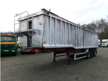 Wilcox Tipper trailer alu 55 m3 + tarpaulin - Náves sklápěcí