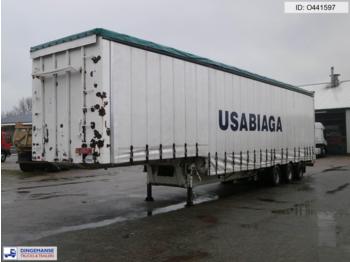 Traylona 3-axle jumbo curtain side trailer / 57500 KG - Plachtový náves