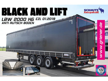 Schmitz Cargobull SCS 24/ LBW BÄR 2000 kg / LASI 12642 XL  LIFT  - Plachtový náves: obrázok 1