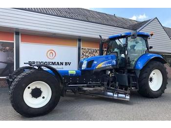 Traktor New Holland T 6010 + Bos wegenschaaf: obrázok 1