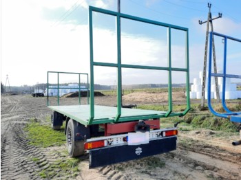 Schmitz AFW 18 ton - Poľnohospodársky príves plato