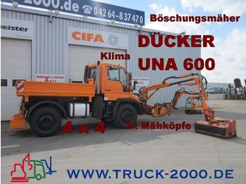 UNIMOG U500 Dücker UNA 600 *Böschungsmäher*Komunalhydr - Poľnohospodárske stroje