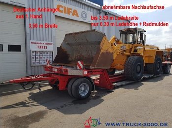 Príves podvalník na prepravu ťažké stroje Fliegl ZTS200  Tieflader Land + Baumaschinen 30cm Höhe: obrázok 1