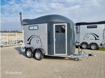 Cheval liberte Gold 3 for two horses with tack room 2000 GVW trailer - Príves na přepravu zvířat