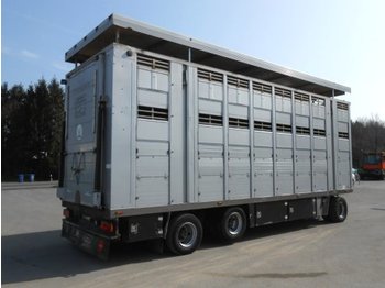 MENKE - 3-Stock Hubdach  - Príves na přepravu zvířat