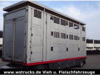 Menke 3 Stock Ausahrbares Dach Vollalu  - Príves na přepravu zvířat