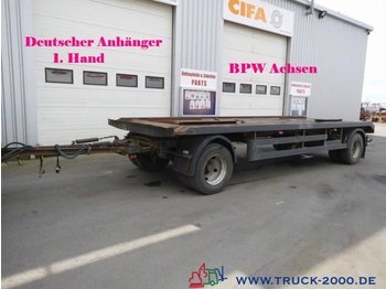  Hilse 2 Achs Abroll + Absetzcontainer BPW 1.Hand - Príves preprava kontajnerov/ Výmenná nadstavba