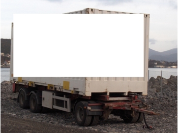 Trailerbygg Containerhenger - Príves preprava kontajnerov/ Výmenná nadstavba