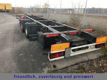 Príves preprava kontajnerov/ Výmenná nadstavba Schmitz Cargobull GOTHA ZWF 18 * BDF * TANDEM * SAF-ACHSEN *: obrázok 1