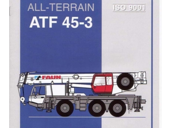 Faun ATF45-3 6x6x6 50t - Autožeriav